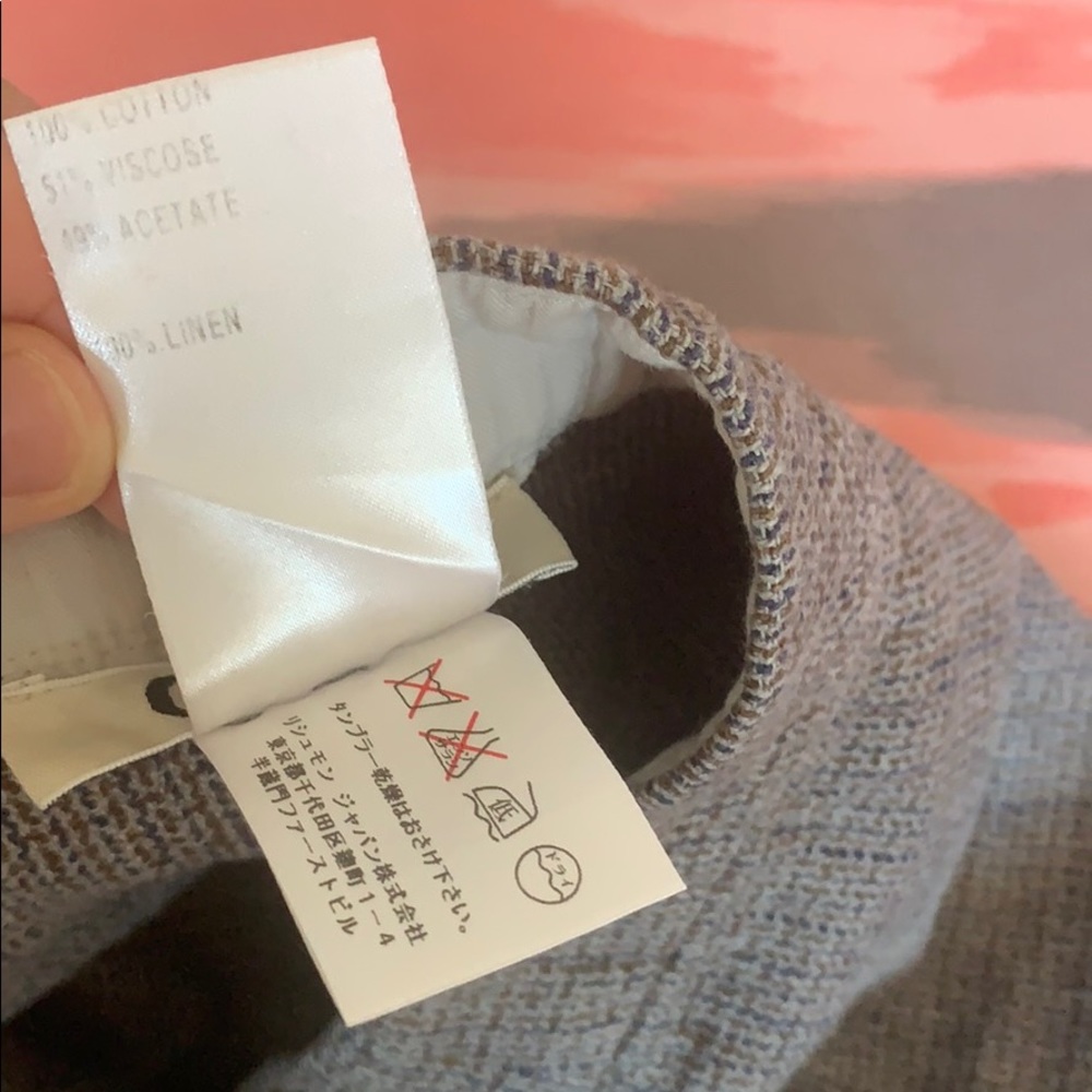 Chloe linen tweed mini skirt - Picture 5 of 5